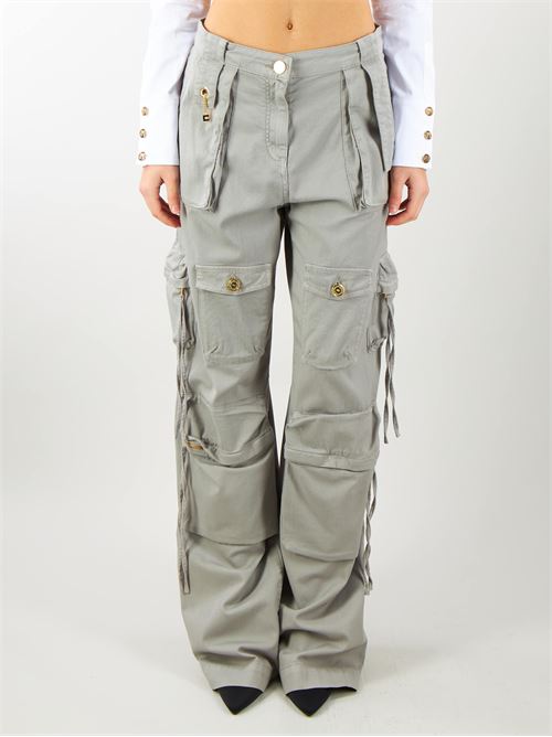 Cargo jeans with laces Elisabetta Franchi ELISABETTA FRANCHI | Jeans | PJ51N41E2400